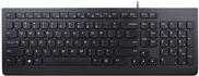 Lenovo Essential - Tastatur - USB - Deutsch - Schwarz - OEM - für IdeaPad 3 14, 3 15IML05, ThinkPad L13 Gen 2, Yoga 7 14, Yoga Slim 7 Pro 14ACH5 OD