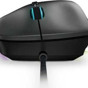 Lenovo Legion M500 RGB Gaming Mouse - Maus - ergonomisch - Für Rechtshänder - optisch - 7 Tasten - kabelgebunden - USB - Schwarz, Iron Gray - für IdeaCentre 3 22, 3 24, 5 14ARE05, IdeaPad 3 14IGL05, Legion T5 26 (GY50T26467)