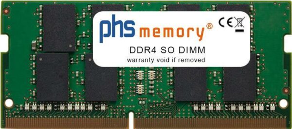PHS-memory 32GB RAM Speicher passend für Lenovo IdeaPad 3 17ADA6 (82KS) (AMD 3020e) DDR4 SO DIMM 3200MHz PC4-25600-S (SP432503)
