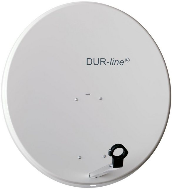 DUR-line DUR-line MDA 80 Hellgrau - Alu Sat-Antenne Sat-Spiegel