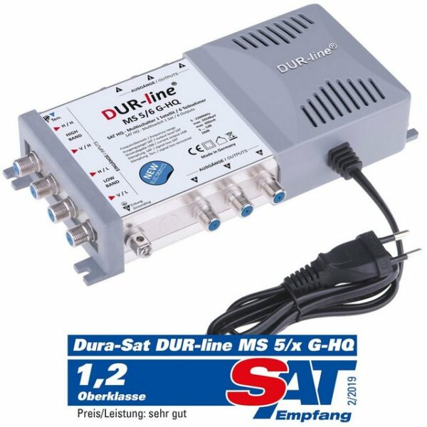 DUR-line DUR-line MS 5/6 G-HQ - Multischalter SAT-Antenne