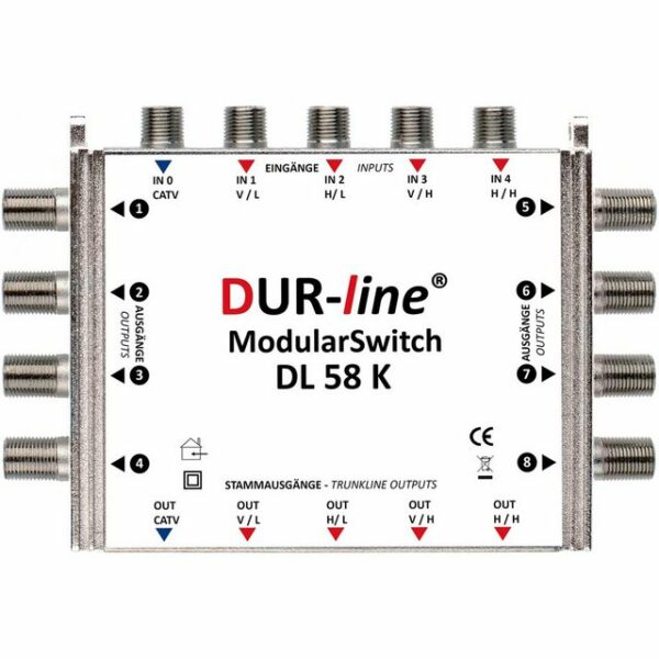 DUR-line DUR-line ModularSwitch DL 58 K - Multischalter SAT-Antenne