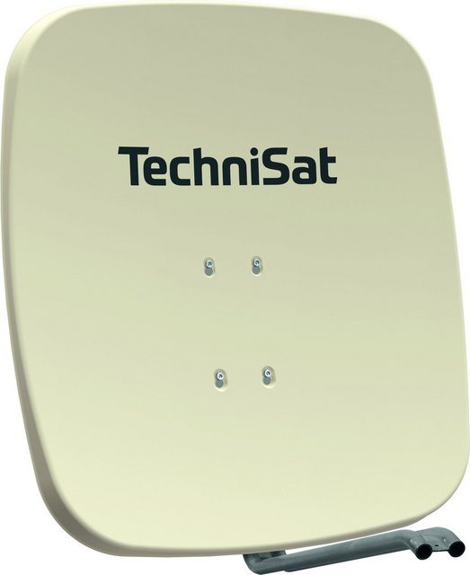 TechniSat Satellitenschüssel SATMAN 65 PLUS beige HDTV UNYSAT-Universal-LNB SAT-Antenne