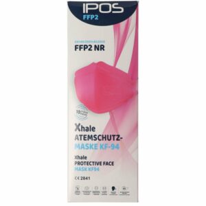 10 Stück FFP2 Maske Pink, zertifiziert nach din EN149:2001+A1:2009, partikelfiltrierende Halbmaske, FFP2 Schutzmaske