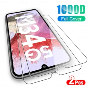 2 Pcs For Samsung Galaxy M34 5G M54 5G M14 5G M13 5G Glass Protective Screen Protector On M34 5G Tempered Glass Films clear
