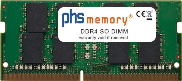 PHS-memory 16GB RAM Speicher für Lenovo IdeaPad 520S-14IKB (80X2) DDR4 SO DIMM 2400MHz (SP277241)