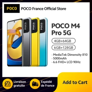 [Officiel] POCO M4 Pro 5G Smartphone - NFC | MTK Dimensity 810 6.6 "FHD + LCD 90Hz ladung rapide