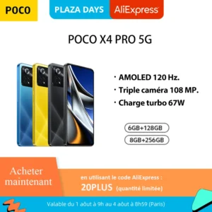[Officiel] POCO X4 Pro 5G Smartphone - 120Hz AMOLED | 108MP Triple Kamera | 67W turbo Lade