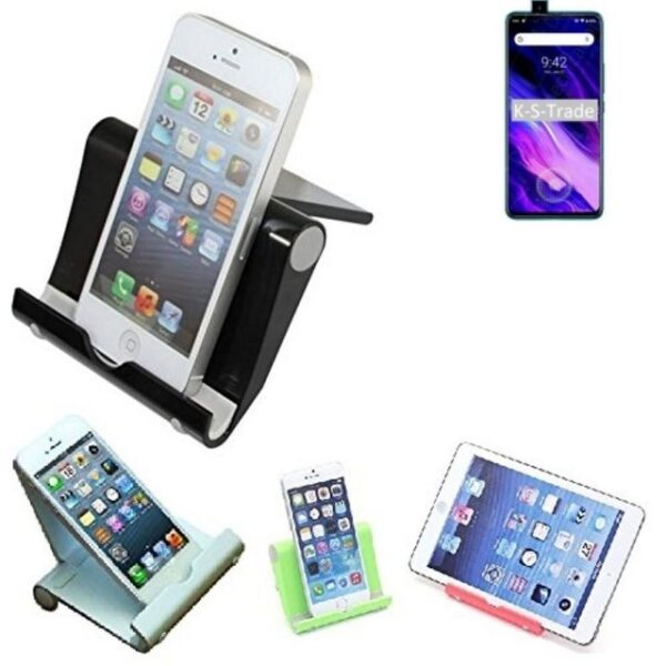 K-S-Trade für UMIDIGI S5 Pro Smartphone-Halterung, (Handy-Ständer faltbarer Tischständer Smartphone Tablet Halterung)