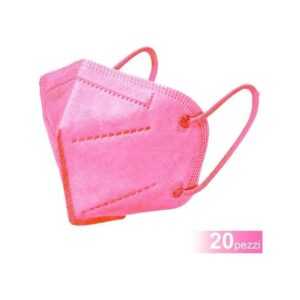 20 FFP2 schutzmasken ohne ventil mini rosa mädchenfarbe