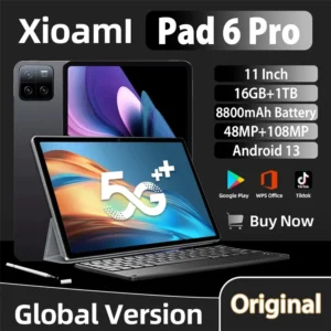2024 Global Version Original Pad 6 Pro Tablet 11inch HD 4K Android 13 16GB+1T 8800mAh 5G Dual SIM