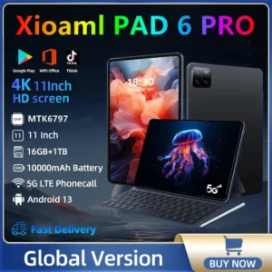 2024 Global Version Original Pad 6 Pro Tablet 11inch HD 4K Android 13 16GB+1T10000mAh 5G Dual SIM