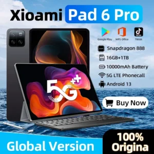 2024 Global Version Original Xiao Tablet PC Android 13 Pad 6 Pro Snapdragon 888 16GB+ 1TB 5G Dual