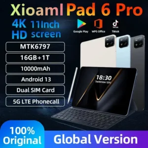 2024 NEW Original Pad 6 Pro Tablet Android 13 16GB+1TB MTK6797 10000mAh Global Version Tablet 5G