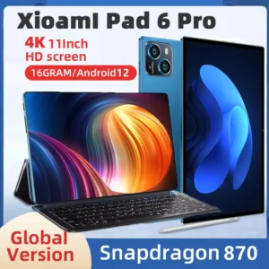 2024 NEW Pad 6 Pro Android Tablet PC Android 12 11 Inch 16GB 1T 5G Dual SIM Phone Call GPS Bluetooth