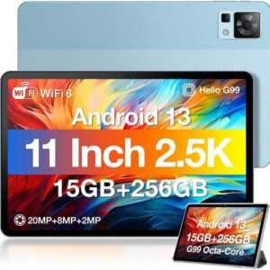 DOOGEE Tablet (11", 256 GB, Android 13, 4G LTE, Multifunktionales Kraftpaket für mobile Produktivität und Unterhaltung)